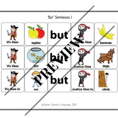 (L217) Compound Conjunction Sentence Builders: “But” | Banter Speech ...