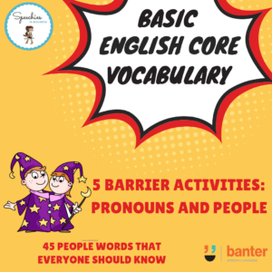 Pronouns Barrier Activity