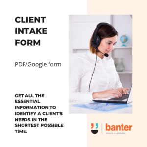 client intake form