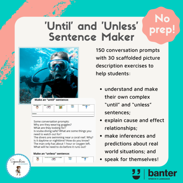 'Until' and 'Unless' Sentence Maker