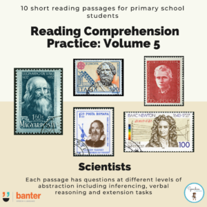 Reading Comprehension Practice Volume 5 Scientists