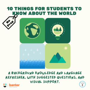 10 things for students to know about the world