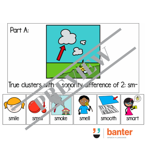 true clusters sonority distance of 2