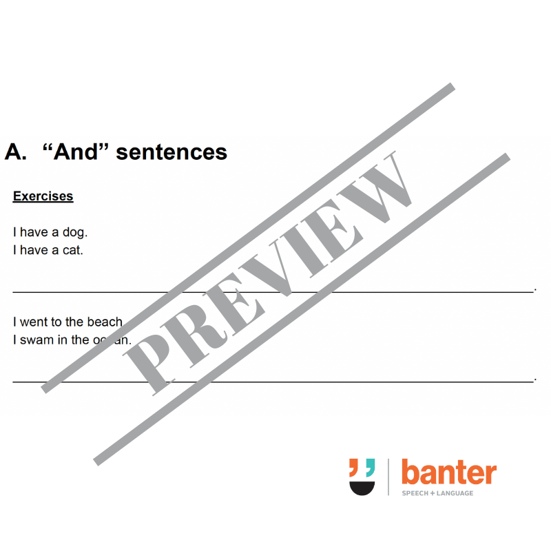 (L275) FANBOYS coordinating conjunction (compound sentence) Bundle